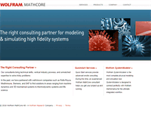 Tablet Screenshot of mathcore.com